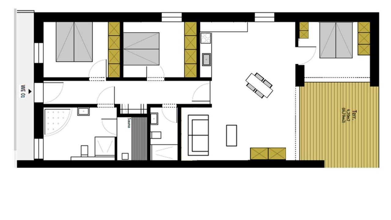 Park-Apartment Scharmuetzelsee Wohnung 1 Wendisch Rietz Exterior foto